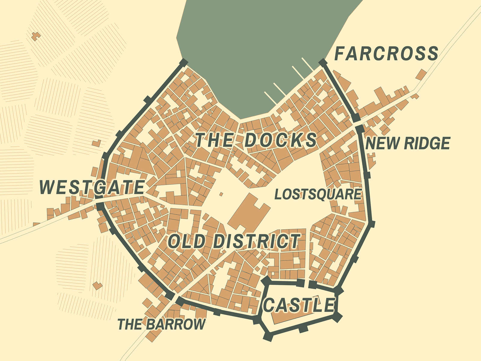 Old cities generator