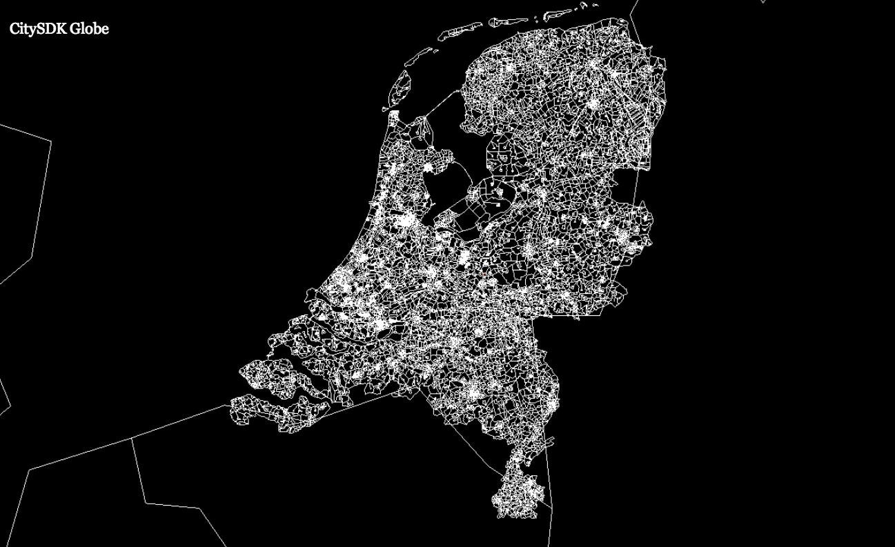 Nederland gemeentegrenzen