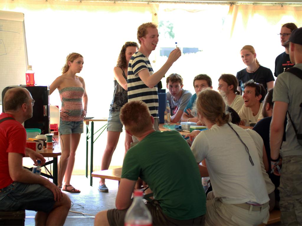 Open Wetlab workshop at OHM 2013