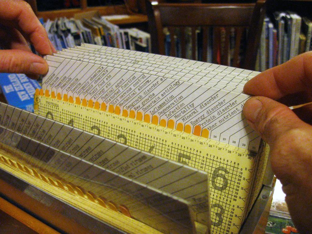 Old-school classification and data retrieval system