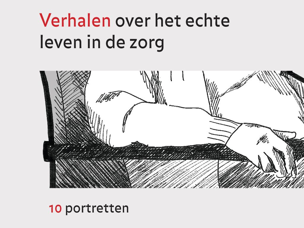 Omslag Verhalen over het echte leven in de zorg