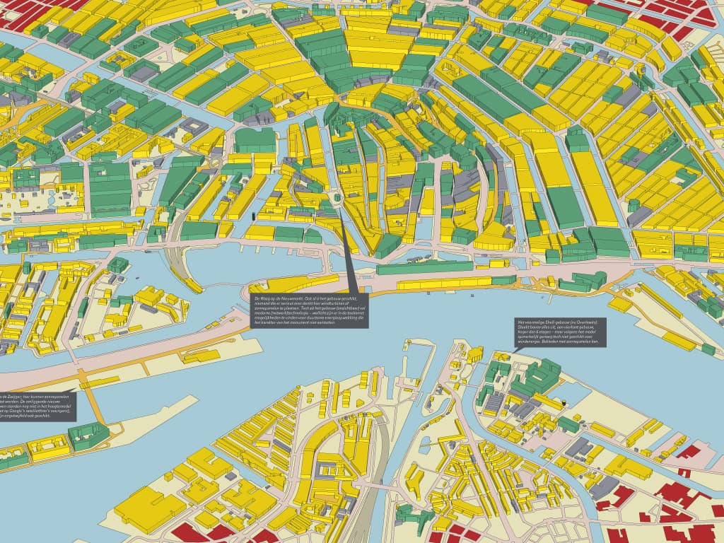 Powermapping kaart