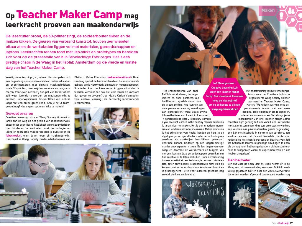 Teacher Maker Camp in Prima