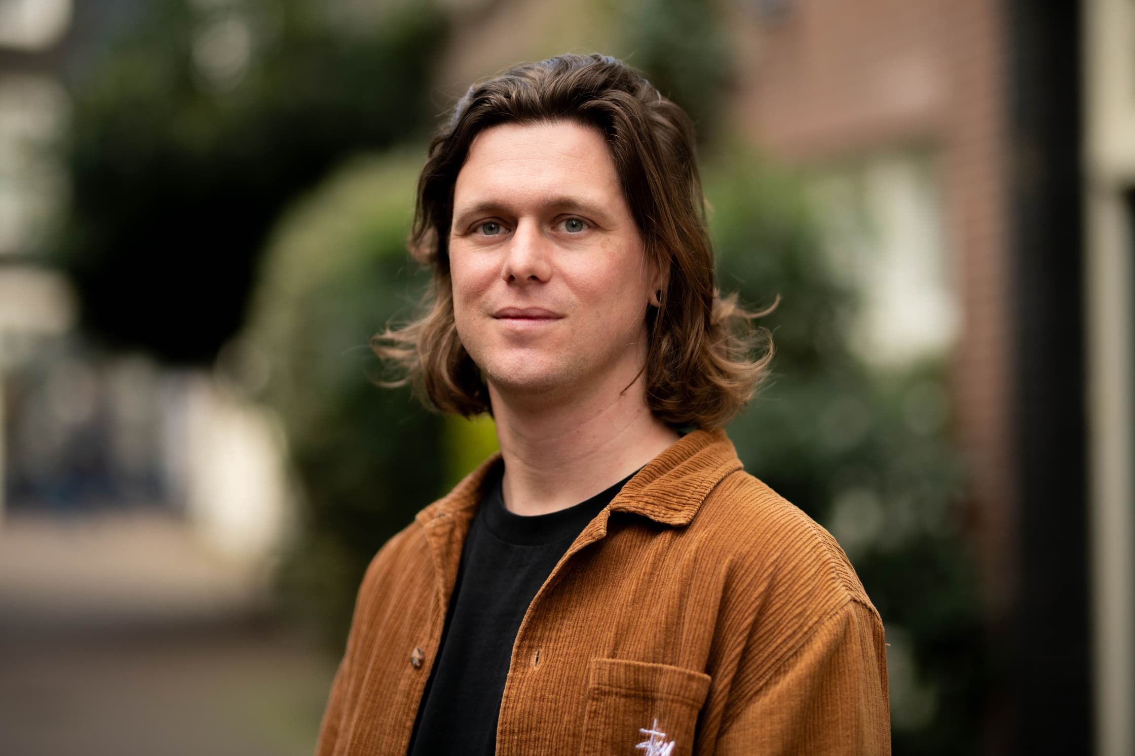 Portretfoto Bastiaan van Druten, genomen door Jimena Gauna, Waag Futurelab 2025