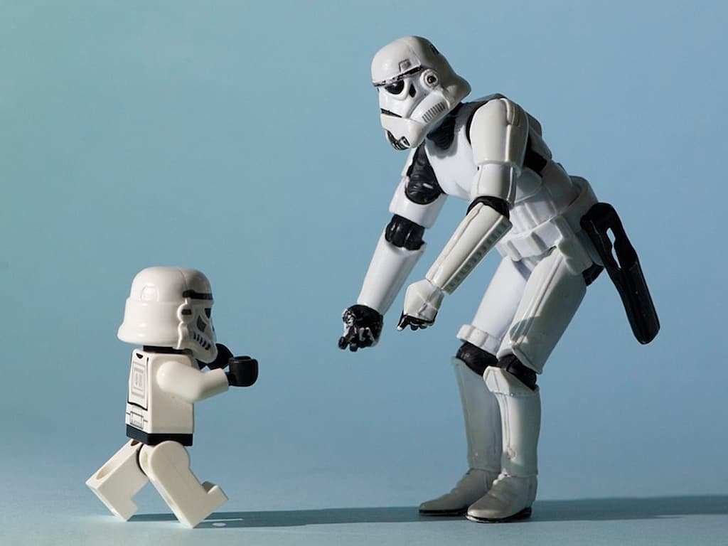 I'm afraid of the droids we're looking for