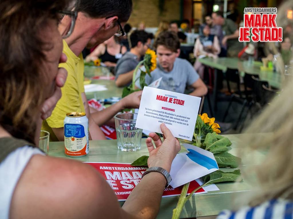 Amsterdammers, maak je stad!